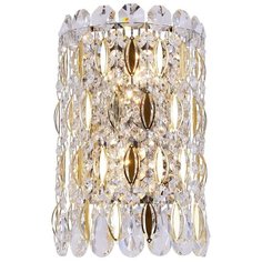 Настенный светильник Crystal Lux Lirica AP2 Chrome, E14, 120 Вт, кол-во ламп: 2 шт., цвет арматуры: хромовый