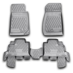 Коврики в салон JEEP Wrangler 4 doors, 2007-> 4 шт. (полиуретан) Element