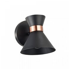 Спот FREYA Izzy FR4273-WL-01-B, кол-во ламп: 1 шт., цвет арматуры: черный, цвет плафона: черный