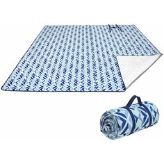Плед для пикника King Camp Ariel Picnic Blanket Blue 300×200