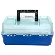 Ящик FLAGMAN 2-х полочный прозр. крышка 305х185x150мм