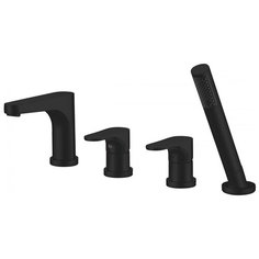 Смеситель ABBER Eleganz AF8313B на борт ванны, черный