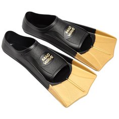 Ласты с закрытой пяткой MAD WAVE Fins Training золотой 35-36