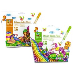 Yalong Фломастеры "Magic" 12 шт. (YL18027-12)