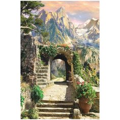 Фотообои (Панно) COLOR "Мост в Долину", K-221, 200х300 см