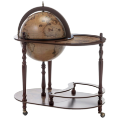 Глобус-бар напольный JUFENG Moderno Tavolo со столиком, диам. 42