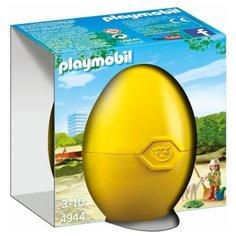 Конструктор Playmobil Пасхальное яйцо Смотритель зоопарка с альпакой 4944