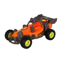 Машинка детская, инерционная, со светом и звуком, цвет оранжевый, в/к 16,5*9,5*11,5 Компания Друзей