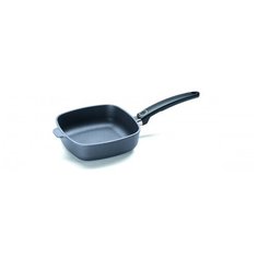 Сковорода литая квадратная WOLL Diamond Titan Best Induction арт. 620TBI h-6,5 см, 20*20 см (Фиксированная ручка).