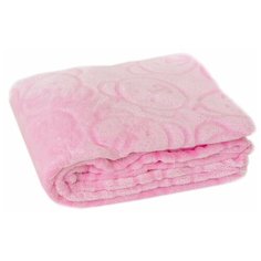 Плед-покрывало Baby Nice MICRO VELUR "Мишки", 75х100, розовый