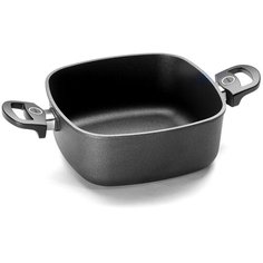 Сотейник литой квадратный Diamond Titan Best Induction с 2-мя ручками арт. 1024TBI 24х24 см, h-10 см, 4 л Woll