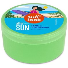 Гель для лица и тела `SUN LOOK` увлажняющий с алоэ 500 мл