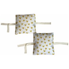 Набор бортиков в детскую кроватку "Гепарды" 8 шт. Marengo Textile