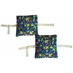 Набор бортиков в детскую кроватку "Грибы" 8 шт. Marengo Textile