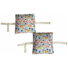 Набор бортиков в детскую кроватку "Ленивцы туканы змеи" 8 шт. Marengo Textile