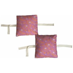 Набор бортиков в детскую кроватку "Фламинго в пальмах" 12 шт. Marengo Textile