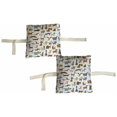 Набор бортиков в детскую кроватку "Собачки детские" 12 шт. Marengo Textile