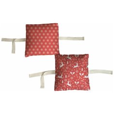 Набор бортиков в детскую кроватку "Олени новый год" 8 шт. Marengo Textile