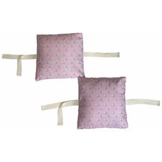 Набор бортиков в детскую кроватку "Кораблики" 8 шт. Marengo Textile