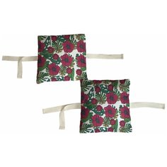 Набор бортиков в детскую кроватку "Тропические цветы" 8 шт. Marengo Textile