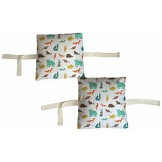 Набор бортиков в детскую кроватку "Животные" 8 шт. Marengo Textile