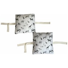 Набор бортиков в детскую кроватку "Африка" 8 шт. Marengo Textile