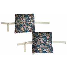 Набор бортиков в детскую кроватку "Ночные цветы" 12 шт. Marengo Textile