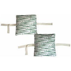 Набор бортиков в детскую кроватку "Крокодильчики" 12 шт. Marengo Textile