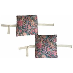 Набор бортиков в детскую кроватку "Розовые цветы" 12 шт. Marengo Textile