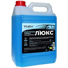 Очиститель стекол (концентрат) PLEX люкс 5л