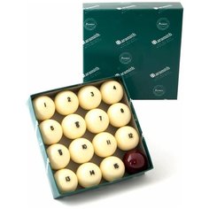 Комплект бильярдных шаров для русской пирамиды Aramith Premier 60,3 мм