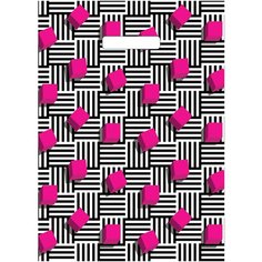 Пакет полиэтиленовый с вырубной ручкой 29х40 Кубики 50 шт. Артпласт