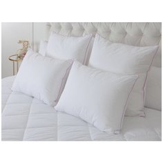 Подушка Ol-Tex Prestige SERENITY, 50х70 лебяжий пух/тик / Подушка с атласным кантом Prestige SERENITY, 50х70 Oltex