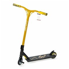 Трюковый самокат Explore Spade Deluxe (Чёрный/Жёлтый)