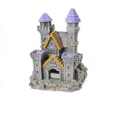 Декорация для аквариума ROSEWOOD "Малый замок", серо-сиреневый, 9x8x12.5см (Великобритания)