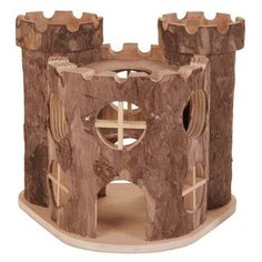 Домик для грызунов Trixie Замок коричневый 17x15x12