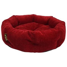 Ватрушка для кошек и собак Pride Палитра Бордо красный 45х45х12 см
