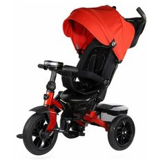 Трехколесный велосипед CITY-RIDE CR-B3-10 Lunar, красный/черный