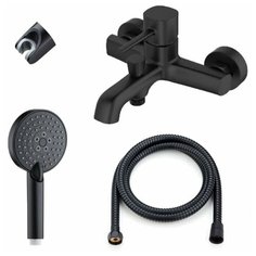 Orange Karl M05-300b душевой набор, черный матовый