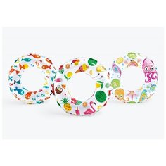 Круг Intex разноцветный 61 см от 6 до 10 лет 59241