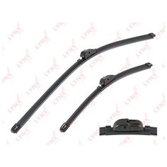 Щетка стеклоочистителя бескаркасная LYNXauto XF6543S 650 мм / 430 мм, 2 шт. для Ford Focus, Peugeot 207