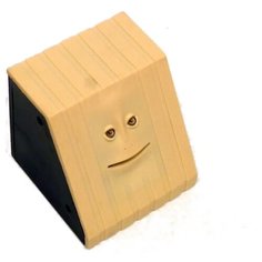 Интерактивная копилка "Обжора" (Бежевый, полоска) Drivemotion