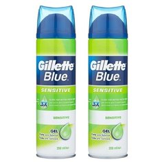 Гель Для Бритья Gillette Blue 2шт по 200 мл. (400мл)