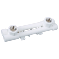 Настенный комплект Tebo TR-TB 15090801 для смесителя с внутренней резьбой 20х1/2 белый