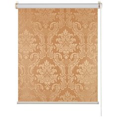 "Рулонная штора ПраймДекор, "Тегеран", blackout, бронза, 98х170" Prime Decor