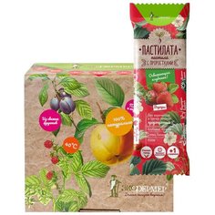 Пастила с проростками "Пастилата" Освежающая клубника, 30 шт. по 40 гр. Экофермер