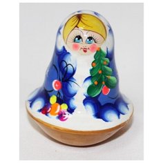 Неваляшка Снегурочка Wood Fun