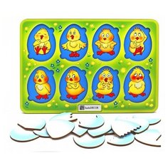 Головоломка Эмоции Wood Fun