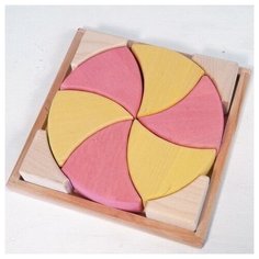 Развивающая мозаика Карамелька нежная Wood Fun