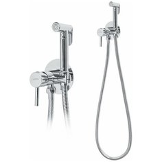 Смеситель встраиваемый с гигиеническим душем Hansberge NORDIC H3099C Chrome